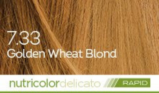 BioKap Nutricolor Delicato RAPID 7.33 Golden Blond Wheat - The Health Shop