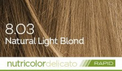 BioKap Nutricolor Delicato RAPID 8.03 Natural Light Blond - The Health Shop