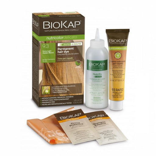 BioKap Nutricolor Delicato RAPID 9.3 Extra Light Golden Blond - The Health Shop