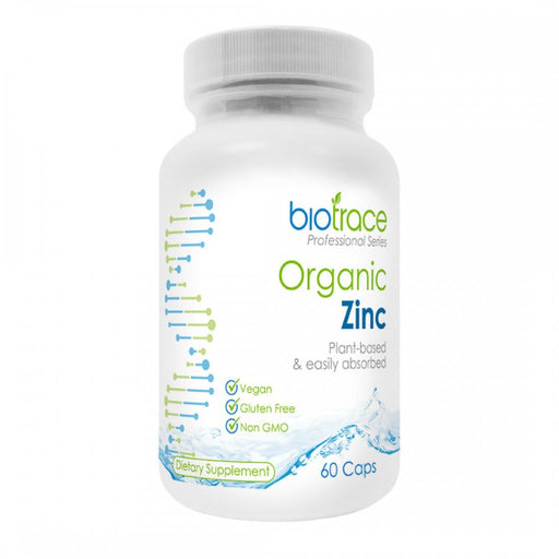 BioTrace Organic Zinc 60caps - The Health Shop