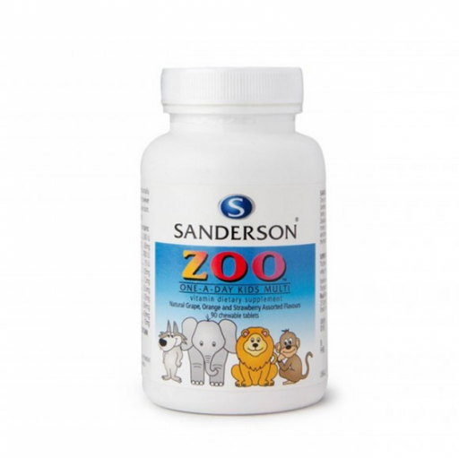 Sanderson ZOO One-A-Day Kids Multi 90 chewable tablets - The Health Shop