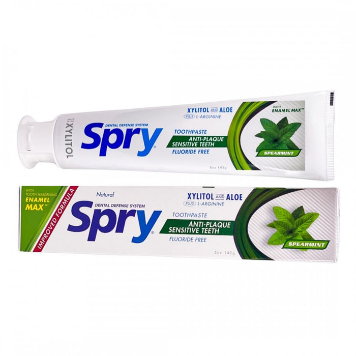 Spry Spearmint Xylitol Toothpaste