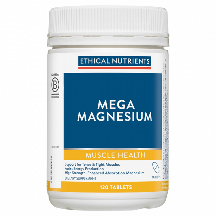 Ethical Nutrients Mega Magnesium 120tabs