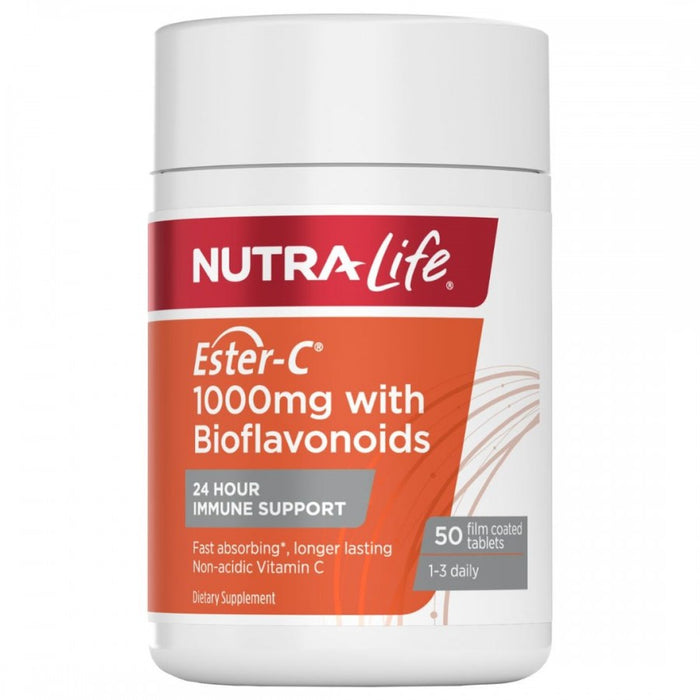 Nutra-Life Ester-C 1000mg with Bioflavonoids 50tabs