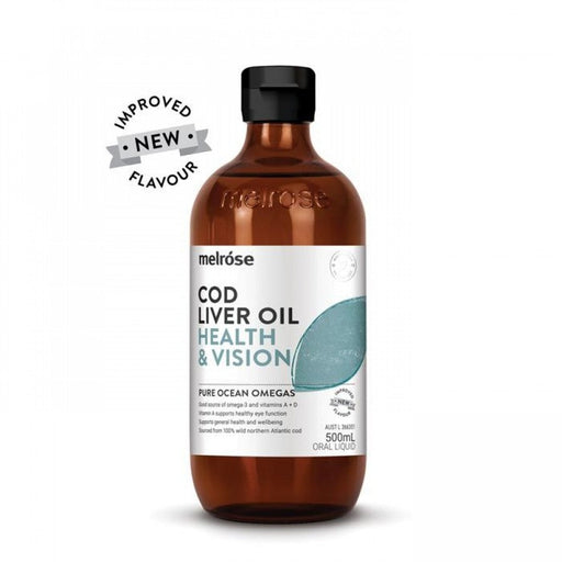 Melrose Cod Liver Oil 500ml - The Health Shop