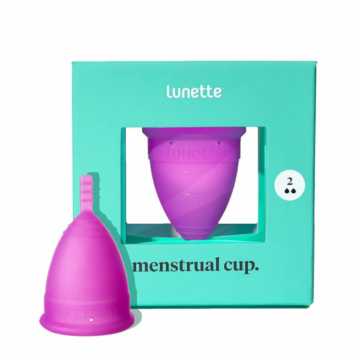 Lunette Menstrual Cup Model #2 - Violet - The Health Shop