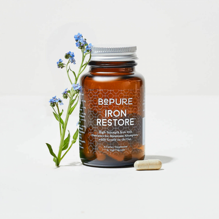 BePure Iron Restore 30 vege caps - The Health Shop