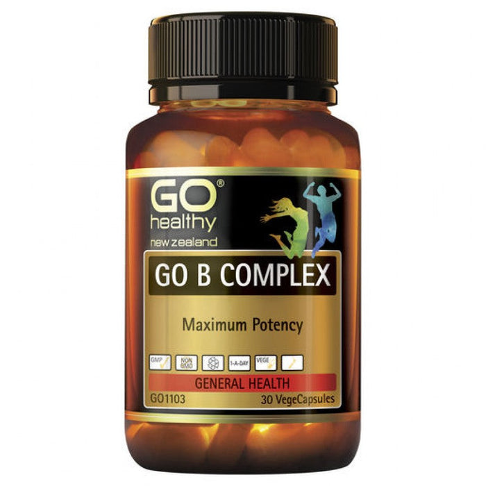 GO Healthy B Complex 30vcaps - The Health Shop