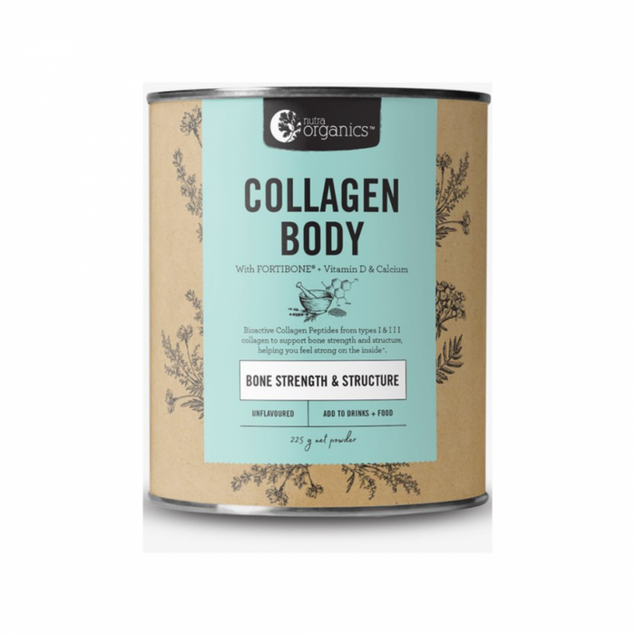 Nutra Organics Collagen Body, Unflavoured 225g