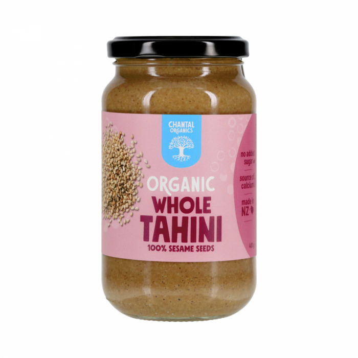 Chantal Organics Organic Whole Tahini 400g - The Health Shop