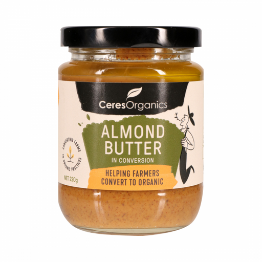 Ceres Organics Almond Butter in Conversion 220g - The Health Shop