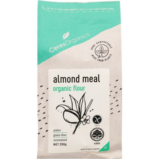 Ceres Organics Almond Meal Organic Flour 230g - The Health Shop