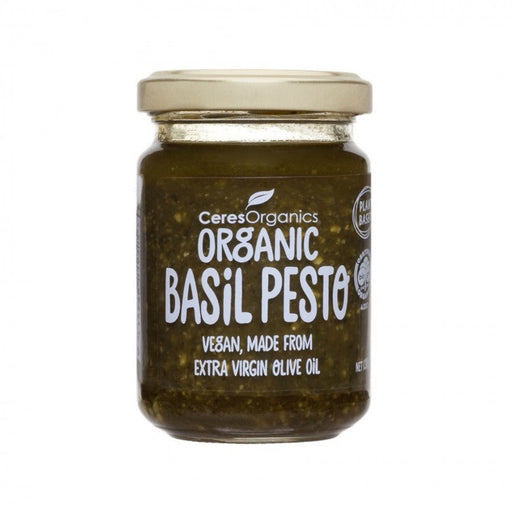 Ceres Organics Organic Basil Pesto 130g - The Health Shop