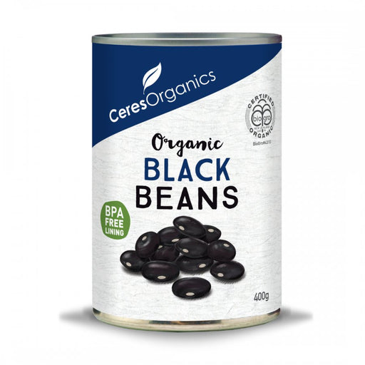 Ceres Organics Organic Black Beans 400g - The Health Shop