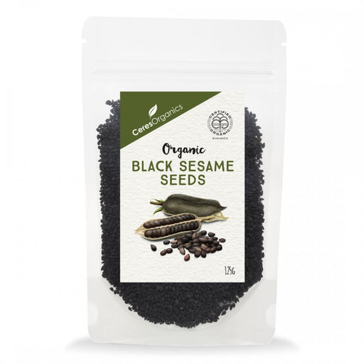 Ceres Organics Organic Black Sesame Seeds 125g - The Health Shop