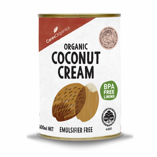 Ceres Organics Organic Coconut Cream 400ml - The Health Shop