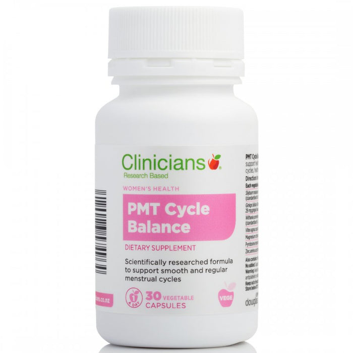 Clinicians PMT Cycle Balance 30vcaps - The Health Shop