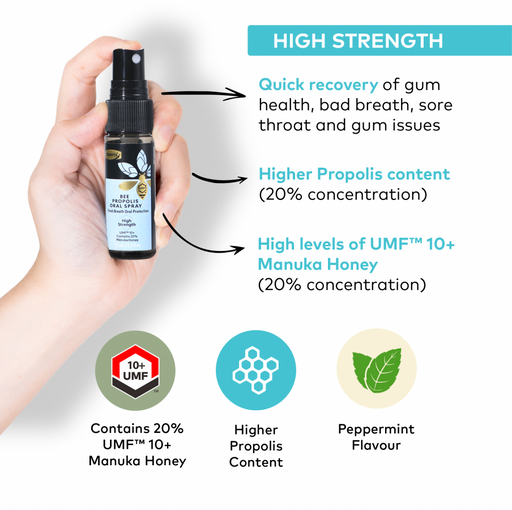 Comvita Bee Propolis Oral Spray High Strength 20ml - The Health Shop