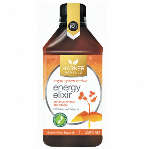 Harker Herbals Energy Elixir (979) 250ml - The Health Shop