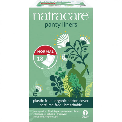 Natracare Panty Liners, Normal x 18 - The Health Shop