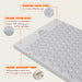 Shakti Premium Acupressure Mat - Moonstone - Level 2
