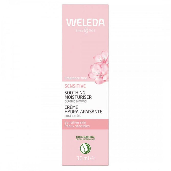 Weleda Sensitive Soothing Moisturiser - Almond 30ml