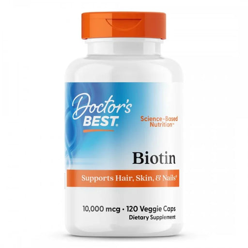 Doctor's Best Biotin 10,000mcg 120vcaps Natural Health > Vitamins > B Vitamins