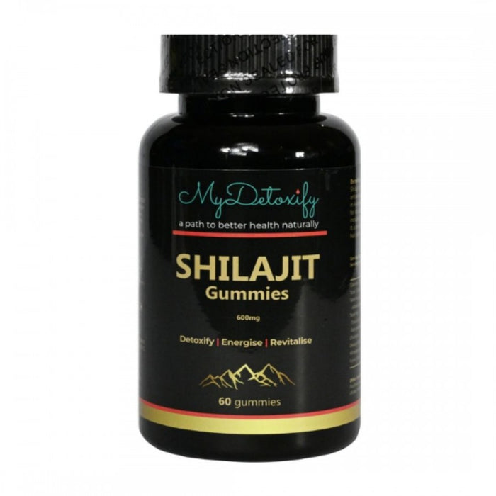 My Detoxify Shilajit Gummies 600mg 60 gummies