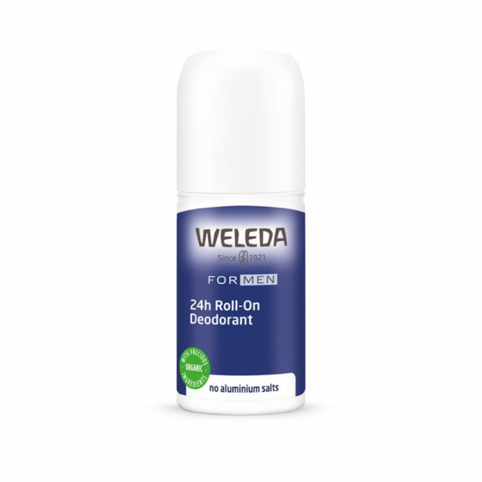 Weleda For Men 24h Roll-On Deodorant 50ml - The Health Shop