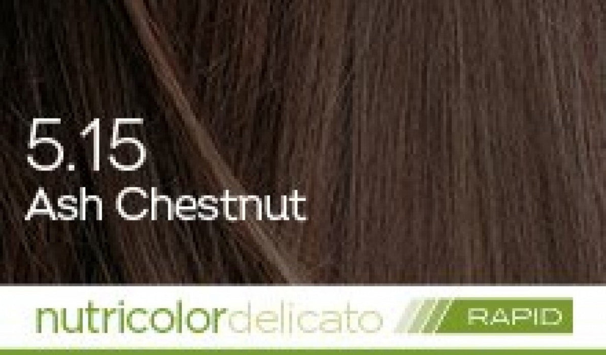 BioKap Nutricolor Delicato RAPID 5.15 Ash Chestnut - The Health Shop