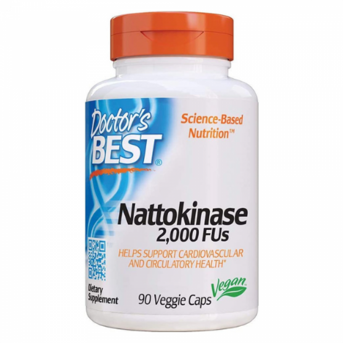 Doctor's Best Nattokinase 2,000FUs 90vcaps