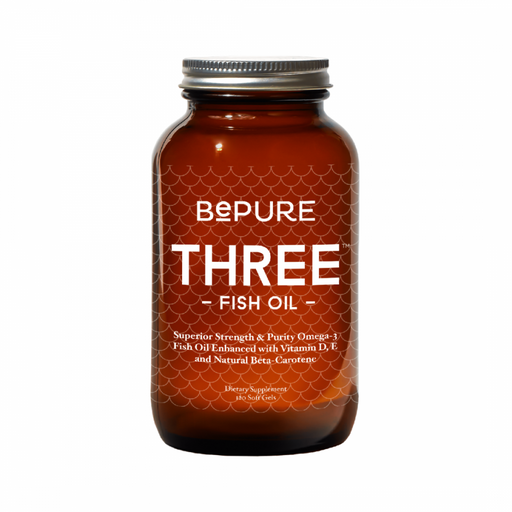 BePure Three - Fish Oil - 120 softgels - The Health Shop