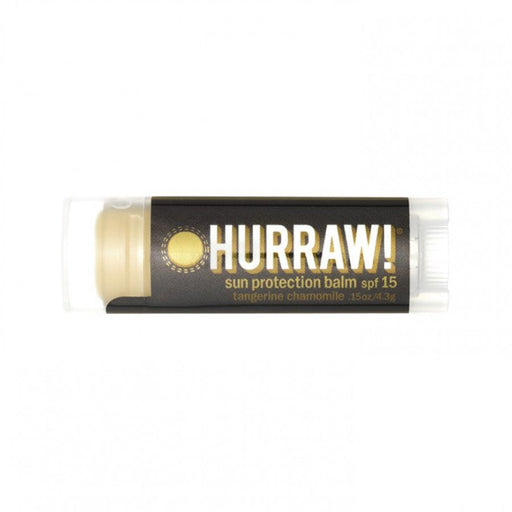 HURRAW! Tangerine Chamomile Sun Lip Balm with SPF 15 - The Health Shop