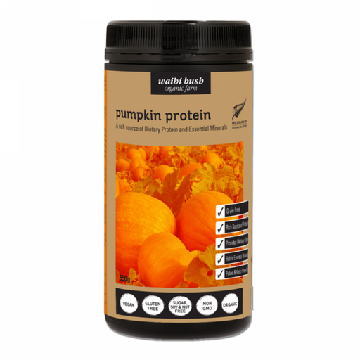 Waihi Bush Pumpkin Protein 550g - The Health Shop