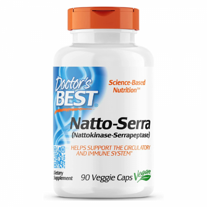 Doctor's Best Natto-Serra 90vcaps - The Health Shop