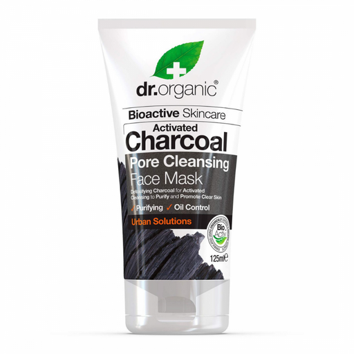 Dr.Organic Activated Charcoal Face Mask 125ml - The Health Shop