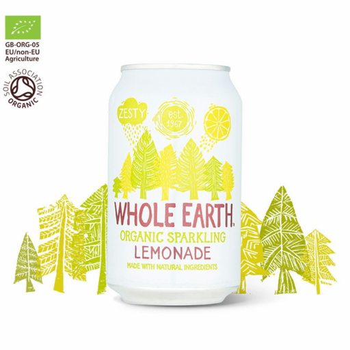 Whole Earth Organic Sparkling Lemonade 330ml - The Health Shop