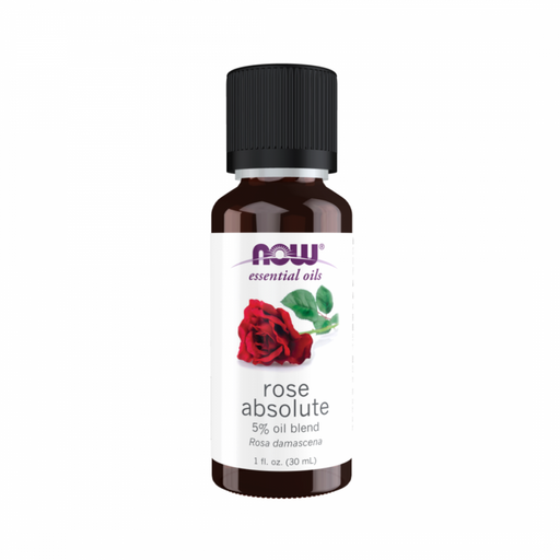 NOW Essential Oil Rose Absolute 5% Blend 30ml - The Health Shop