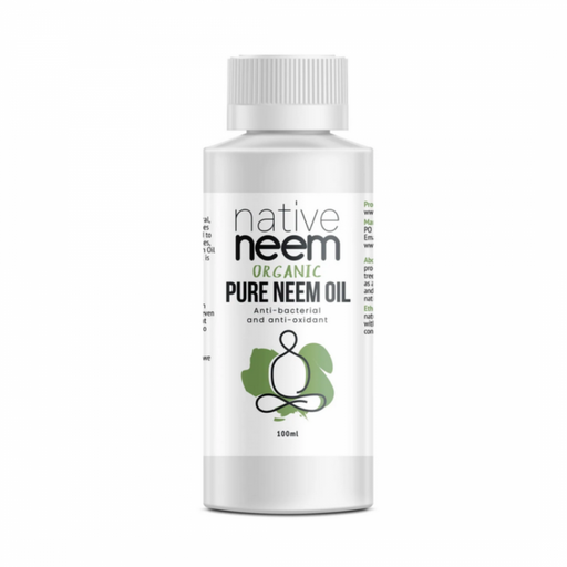 Native Neem Organic Pure Neem Oil 100ml - The Health Shop