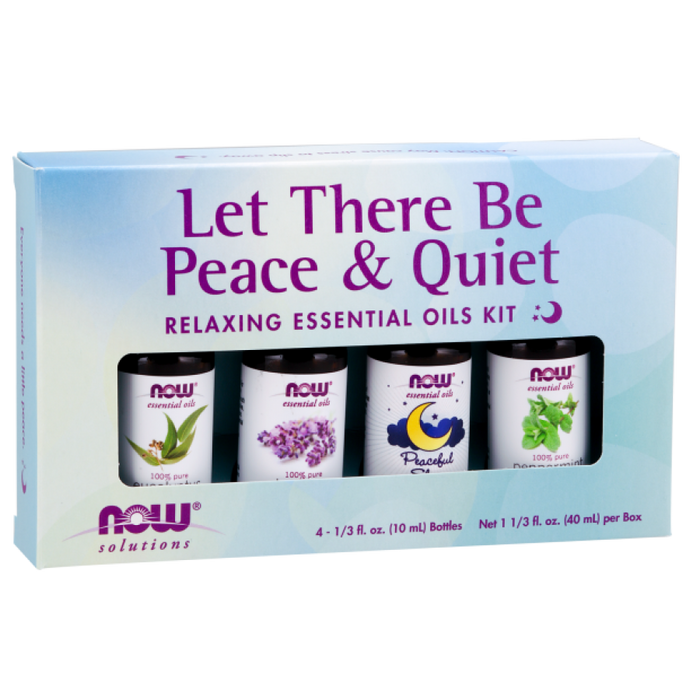 NOW Essential Oil Kit - Let There Be Peace & Quiet