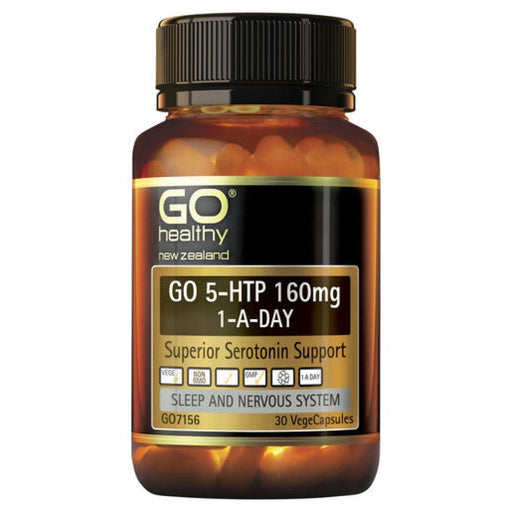 GO Healthy 5-HTP 160mg 1-A-Day 30vcaps - The Health Shop