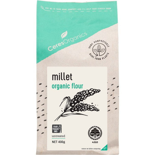 Ceres Organics Millet Organic Flour 400g - The Health Shop