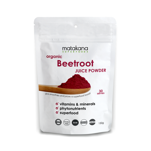 Matakana Superfoods Organic Beetroot Juice Powder 100g - The Health Shop