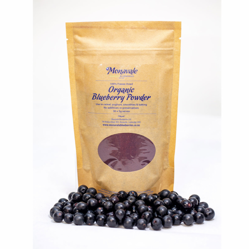 Monavale Organic Blueberry Powder 150g - The Health Shop