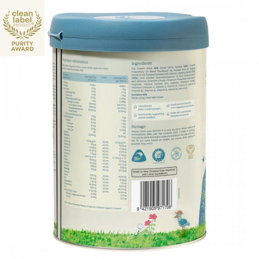 LittleOak Natural Goat Milk Toddler Milk with Olive Oil 800g