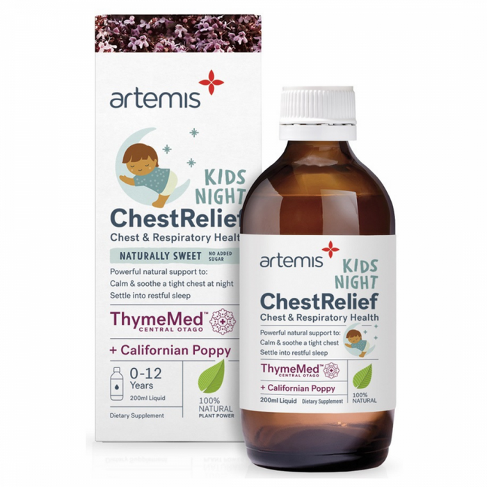 Artemis Kids ChestRelief Night 200ml - The Health Shop