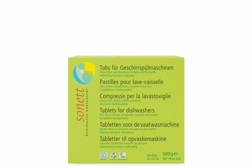 Sonett Dishwasher Tablets 25x20g - The Health Shop