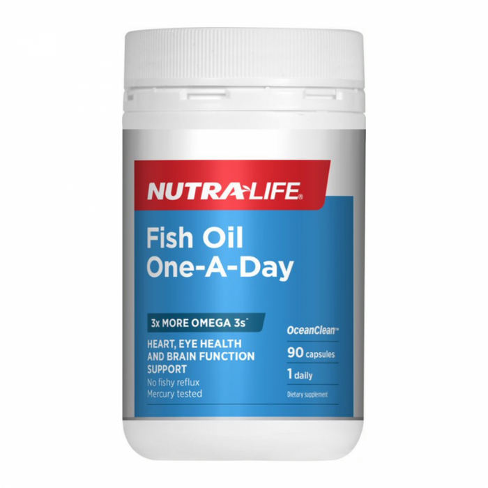 Nutra-Life Fish Oil One-A-Day 90caps - The Health Shop