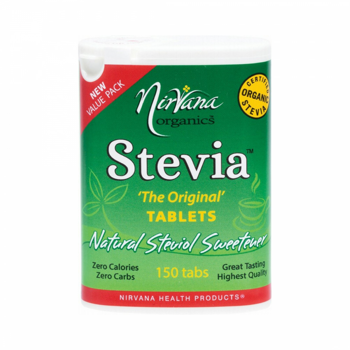 Nirvana Organics Stevia Extract, 150 tablets