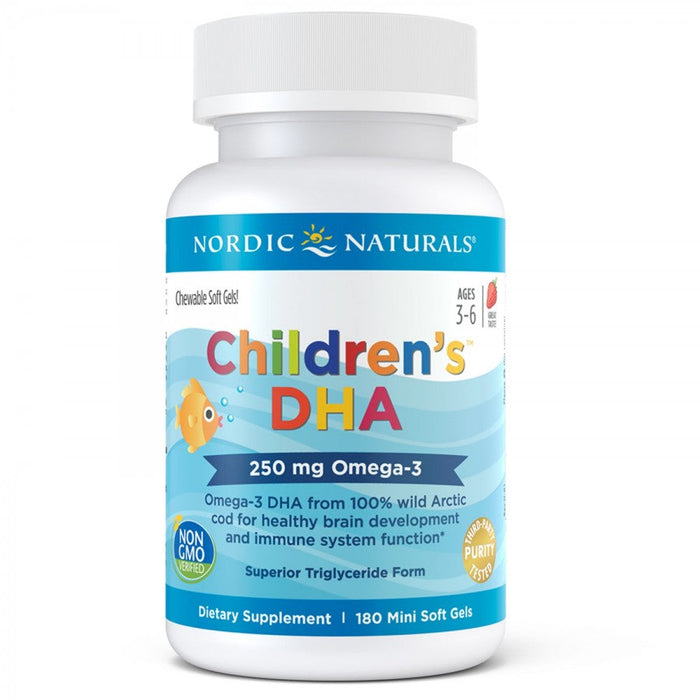 Nordic Naturals Children's DHA chewable 180 softgels